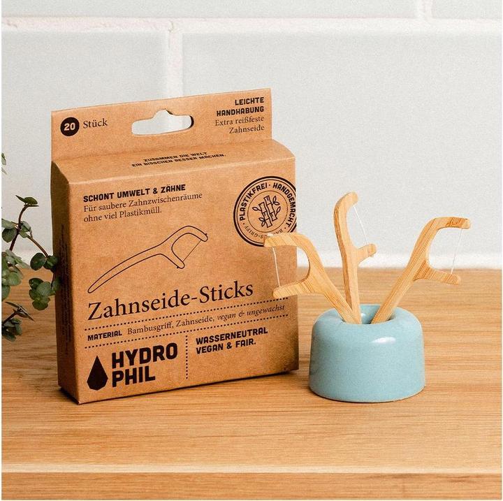 Actual product image Hydrophil Bambus Zahnseidesticks (0.80 m)