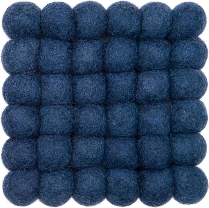 Produktbild Myfelt Alva Filzkugelteppich eckig (120 x 170 cm)