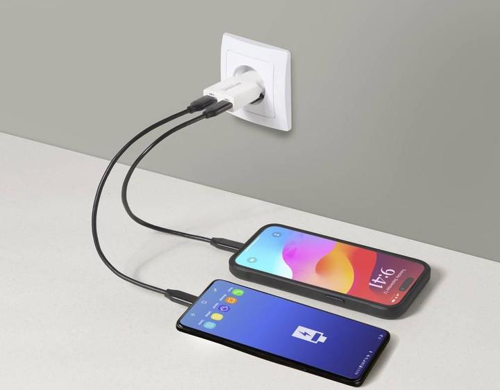 Produktbild Voltcraft UC-1C1A25W01 USB Ladegerät 25 W 1x USB-A, 1x USB-C® Fast Charge, USB P (25 W)