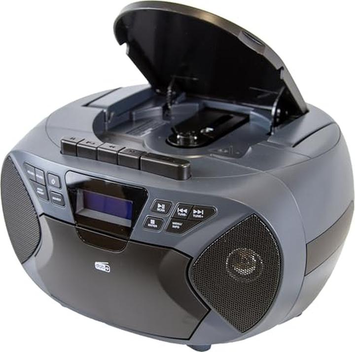 Produktbild Majestic Neu AH-2430 DAB-Analoges tragbares Stereosystem Schwarz (DAB+, FM, DAB)
