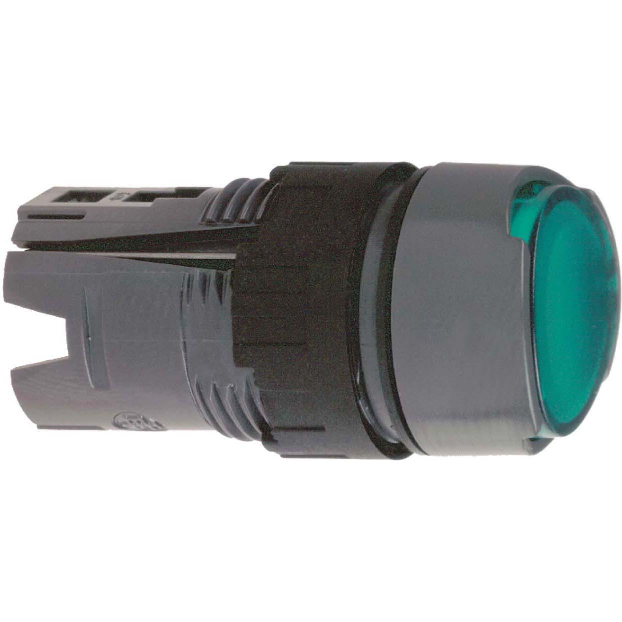 Schneider Electric Tasterkopf beleuchtbar grün, Taster + Schalter, Grün
