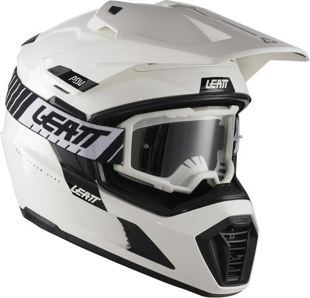 Leatt Motorradhelm mit Brille, Grösse Adv 7.5