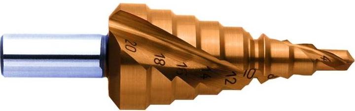 Actual product image Exact HSS step drill set 3 pieces 4 (4 - 12, 4 - 20, 6 - 30)