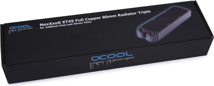 Actual product image Alphacool Alpha NexXxoS HPE-45 Full Ku 80mm Triple 1021491 (80 mm)