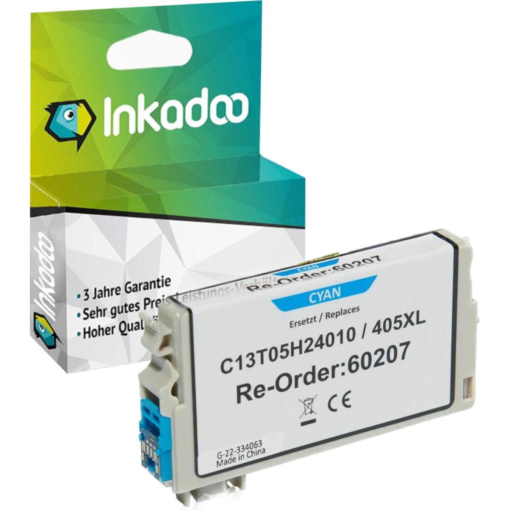 Thumbnail - Inkadoo, Druckerpatrone, Druckerpatronen kompatibel mit Epson C13T05H44010 / 405XL Tintenpatrone