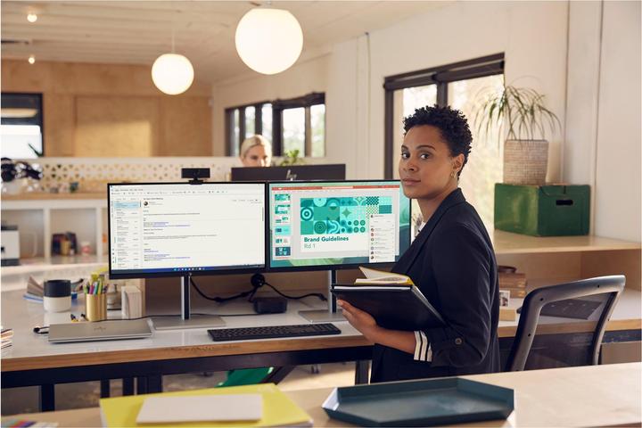 Actual product image HP E24t G5 (1920 x 1080 pixels, 23.80")