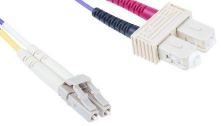 Produktbild RS PRO Patchkabel 50 LC-SC OM3 DX 2m (2 m)