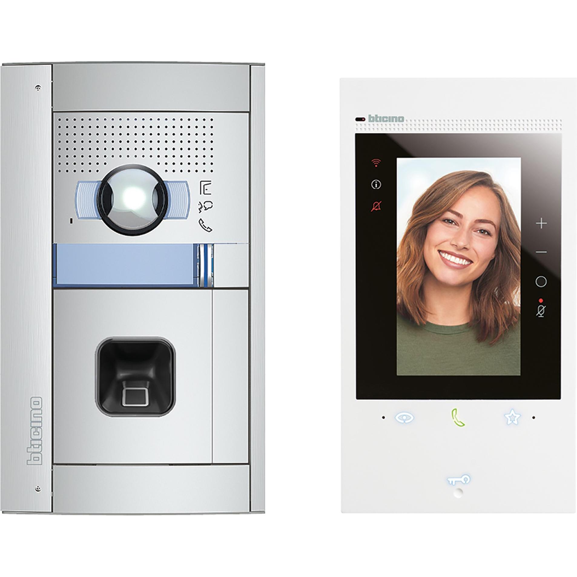 Bticino Flex"ONE Video-Set (Drahtgebunden, Kabelgebunden, WLAN) (905286)