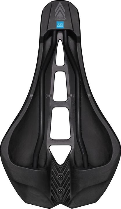 Actual product image PRO Saddle Stealth Performance Ltd142mm Black, Pu Padding, Stainless Steel