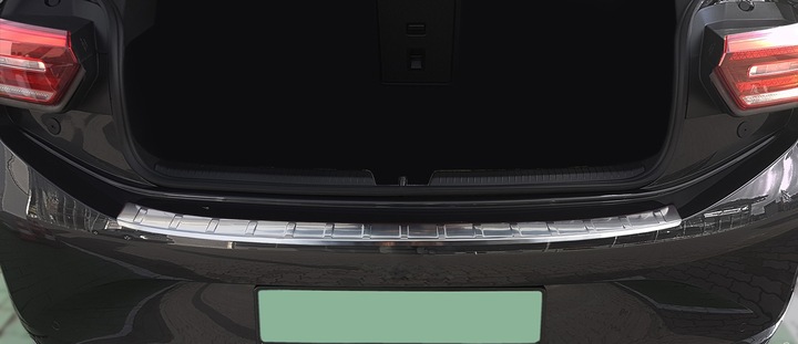 Actual product image Avisa Stainless steel bumper protection for VW ID.3 from 2019 until today (Rear)