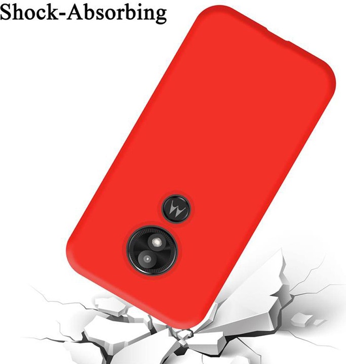 Produktbild Cadorabo TPU Liquid Silicone Case Cover (Motorola Moto E5 Play Go)