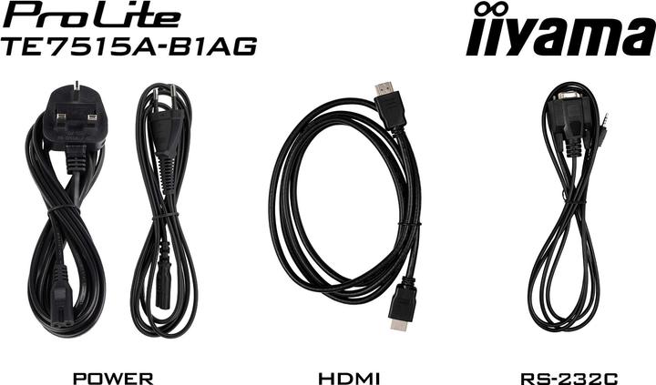 Image du produit iiyama LFD ProLite TE7515A-B1AG (3840 x 2160 pixels, 75")