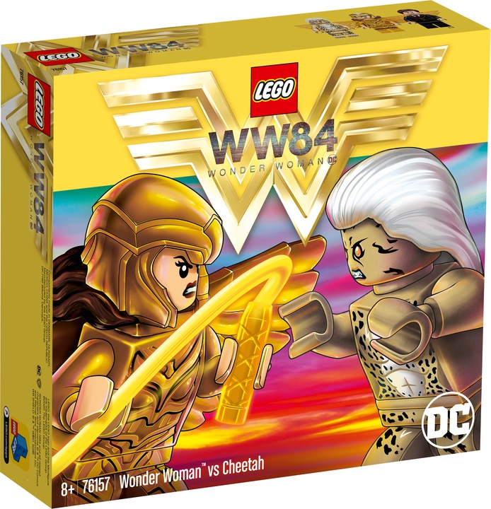 Actual product image LEGO Wonder Woman vs. Cheetah (76157, LEGO DC)