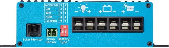 Image du produit Ective Régulateur de charge solaire MPPT SC20 240/480WP Régulateur solaire pour batteries 12V et 24V