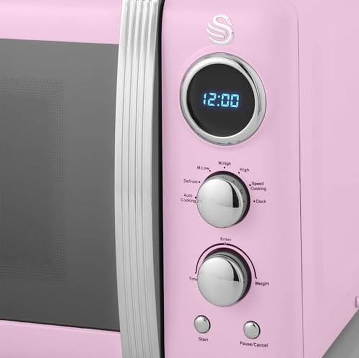 Image du produit Swan SM22030LPNEU Retro Digital Mikrowelle (20 l)