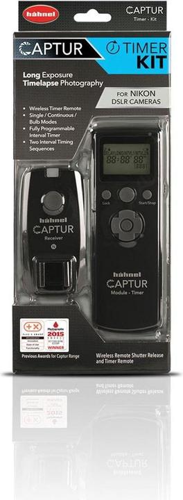 Actual product image Hähnel Captur Timer Kit Nikon dálková spoušt s casovým intervale (Funk)