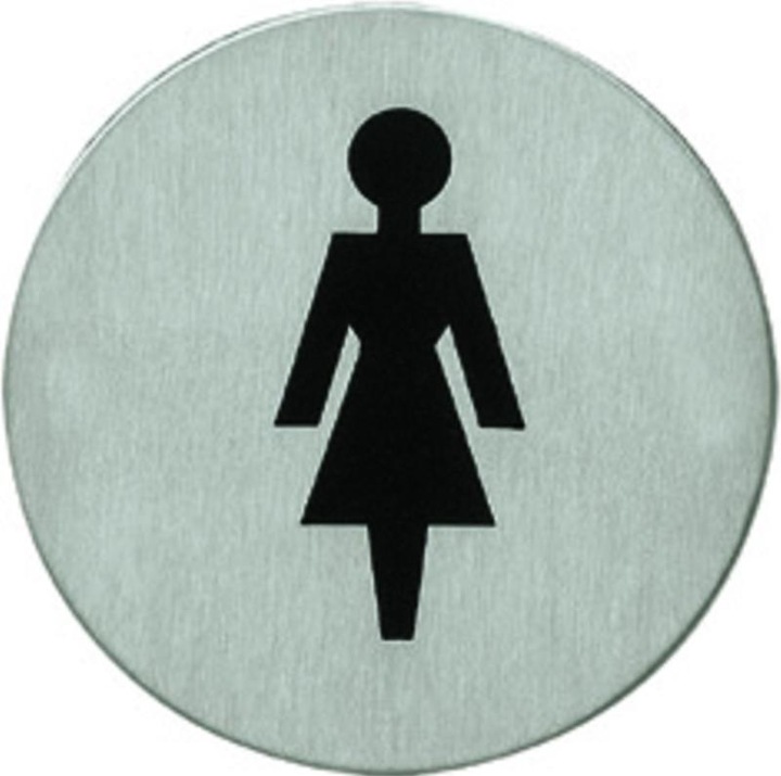 Immagine prodotto Intersteel Pittogramma per i servizi igienici per signore e signori