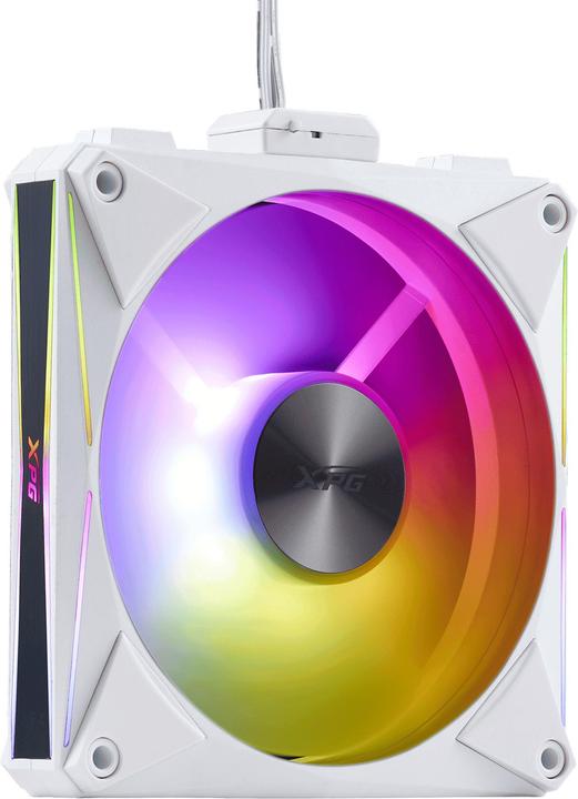 Image du produit Adata Lüfter XPG HURRICANE MAG 120 (120mm ARGB PWM Fan 4er Pack)WH retail (120 mm, 4x)