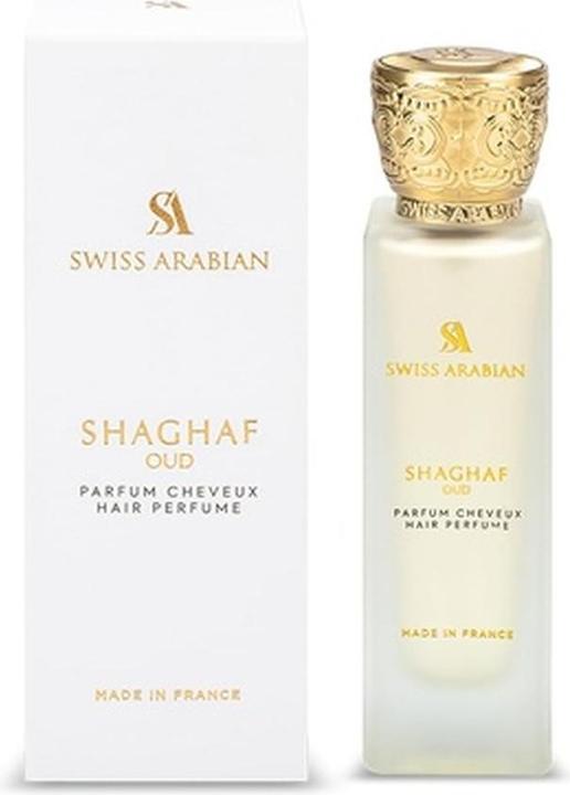Actual product image Swiss Arabian Shaghaf Oud Hair Perfume for Women - Oud Gourmand Fragrance (Eau de parfum, 50 ml)