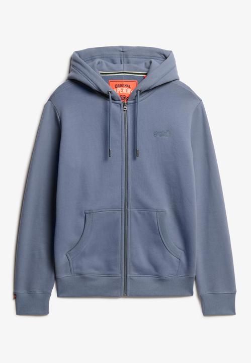 Produktbild Superdry Essential Logo Zip-Hoodie mit angerauter Innenseite (S)
