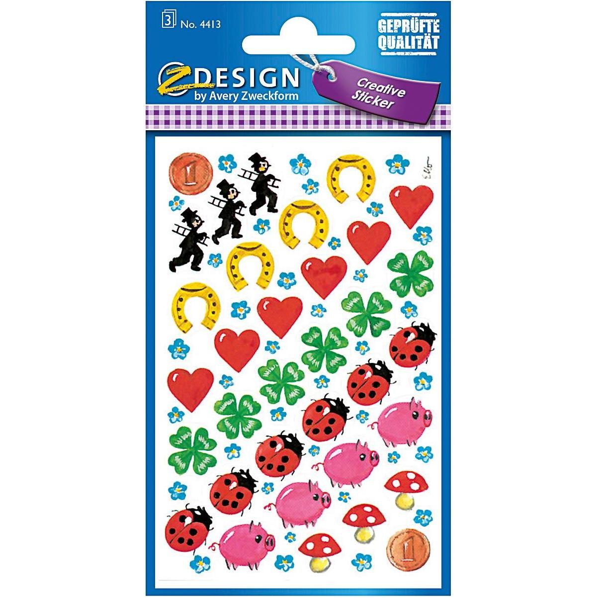 10x Z-Design, Sticker, Deko Sticker