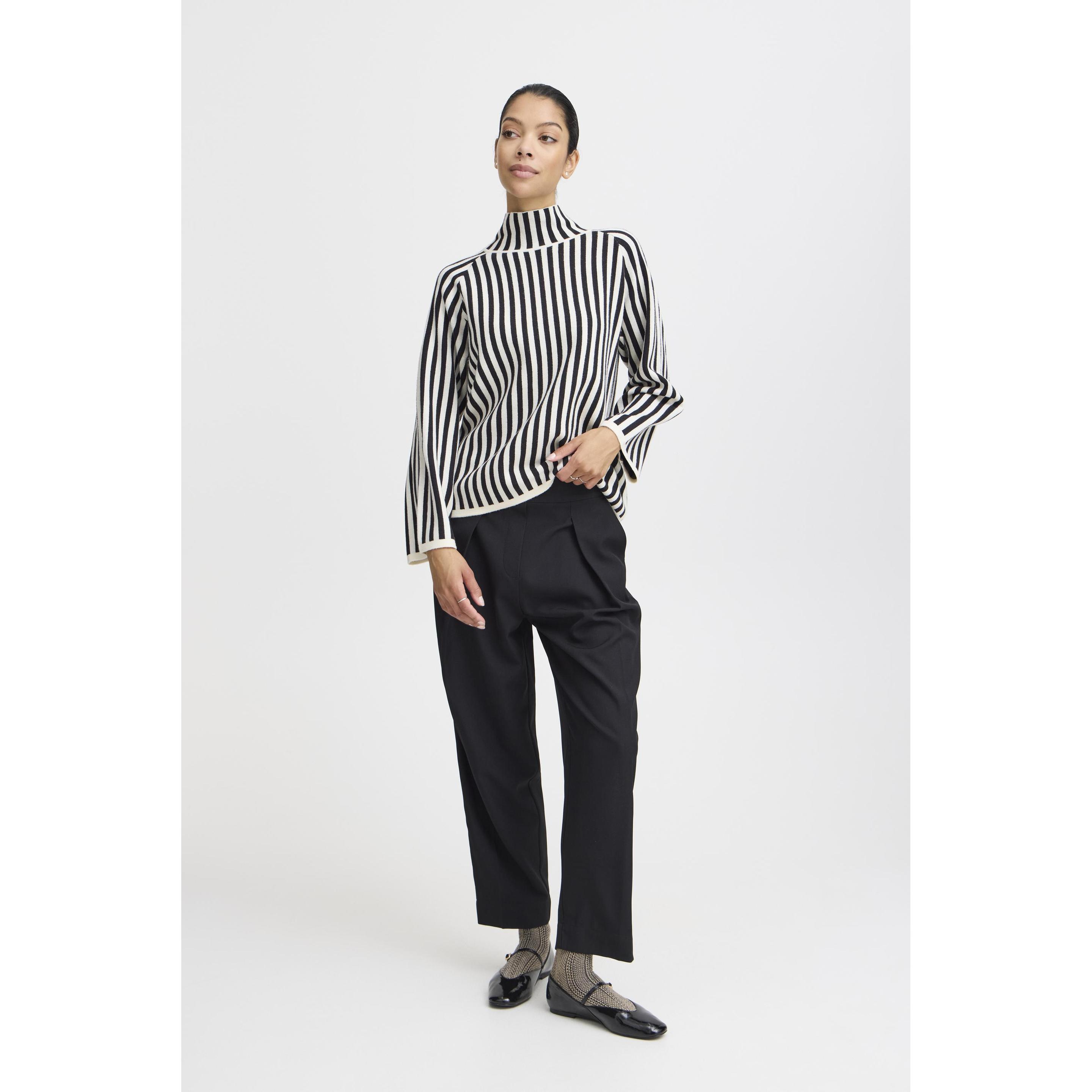 Thumbnail - B.young, Damen, Pullover, Otari, Schwarz, (L)