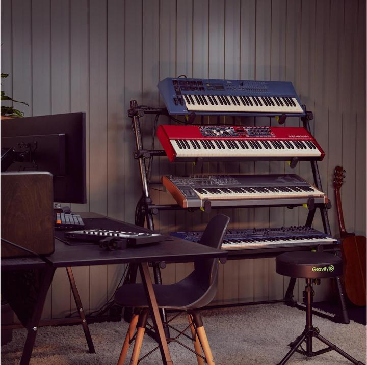 Produktbild Gravity KS MKS 01 B - Mehrfach KeyboardstÃ¤nder (Keyboard)