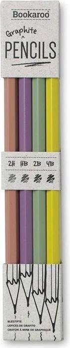 IF Bookaroo Bleistifte - Pastell (4 Stück) (4 x)