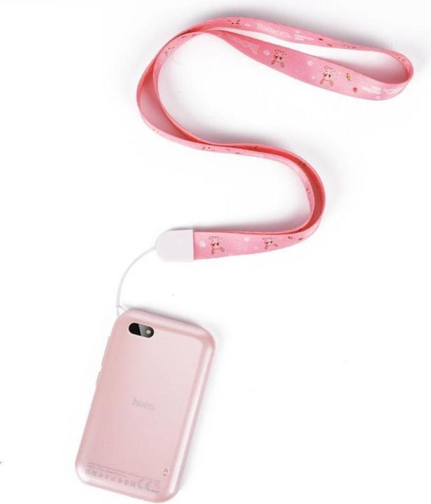 Produktbild Hoco Headphone with microphone smartphone for kids 2,8" Y102 pink