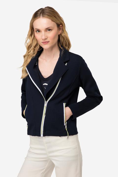 Immagine prodotto Laurasøn Biker-Jacke, Sweat, Revers, Zipper, Langarm (XL)