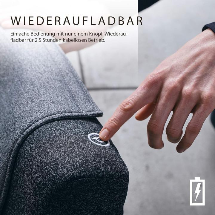 Produktbild Homedics ZEN-1000 Massagegerät Hals Schwarz, Grau