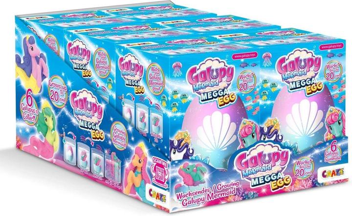 Produktbild Craze Megga Egg Galupy Mermaid