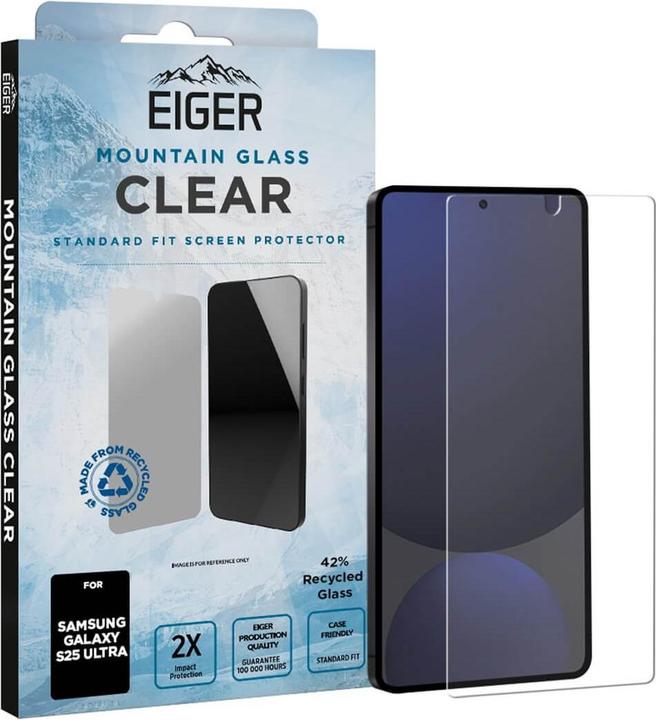 Produktbild Eiger Mountain Glass Clear (1 Stk., Samsung Galaxy S25 Ultra)
