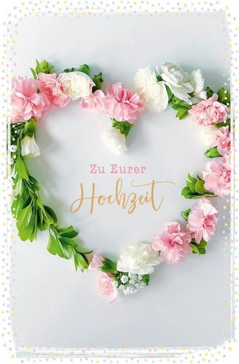 Produktbild ABC Glückwunschkarte Hochzeit (1 Stk.)