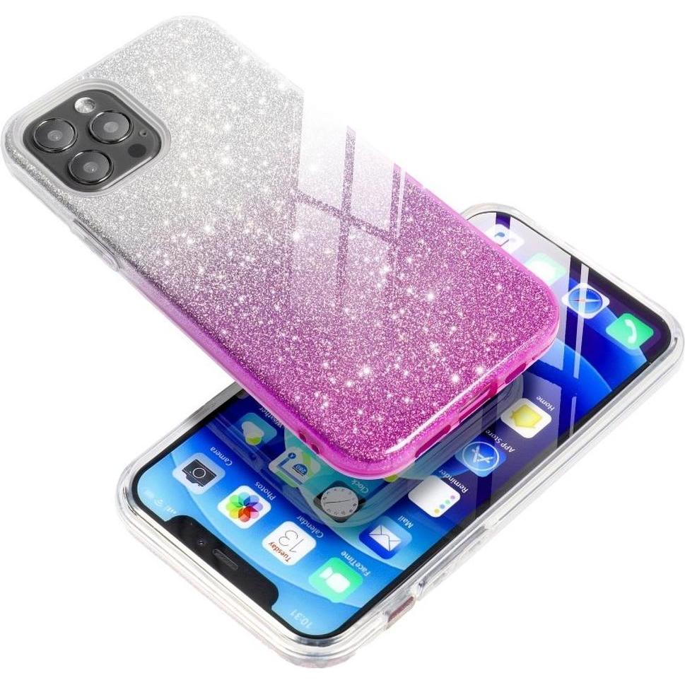 Thumbnail - König Design Handyhülle für Samsung Galaxy A22 5G Schutzcase Cover Bumper Schale Glitzer Rosa (Samsung Galaxy A22 5G), S...