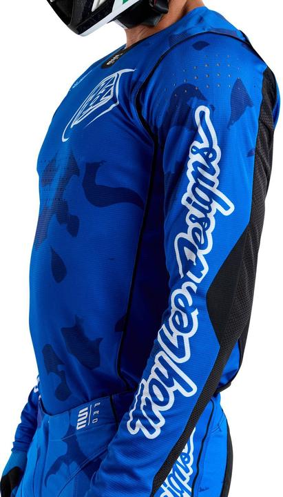 Image du produit Troy Lee Designs SE Pro Jersey, Blotted, bright blue, XL (XL)
