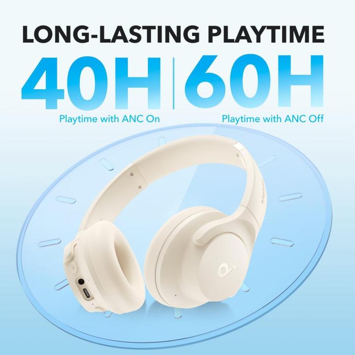 Actual product image soundcore Q20i (ANC, 40 h, Cable, Wireless)