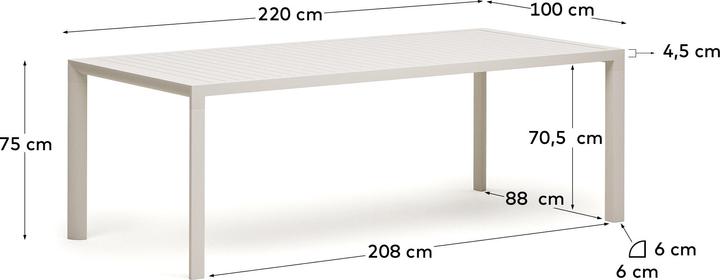Image du produit Kave Home Culip (220 cm)