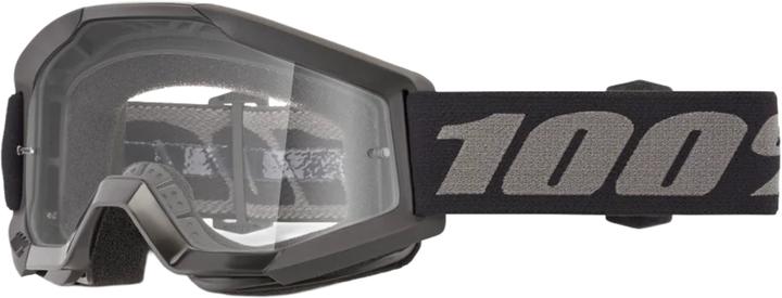Image du produit 100% Strata Mini Goggle - Clear Lens (Noir, Clear)