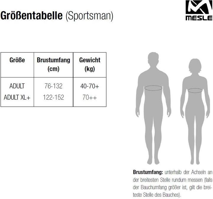 Produktbild Mesle Sportsman (M, 40 - 70 kg)