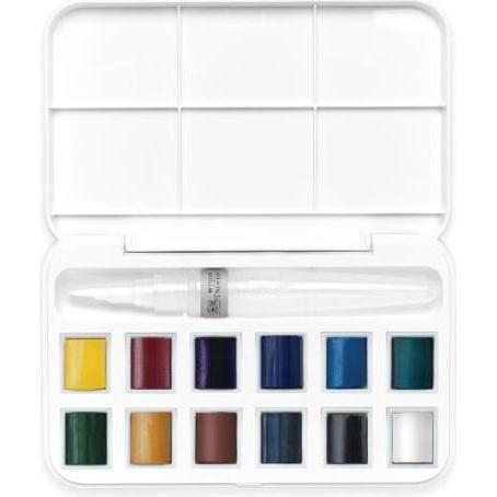 Winsor & Newton, Künstlerfarbe + Bastelfarbe, Aquarellfarbe Cotman (Mehrfarbig)