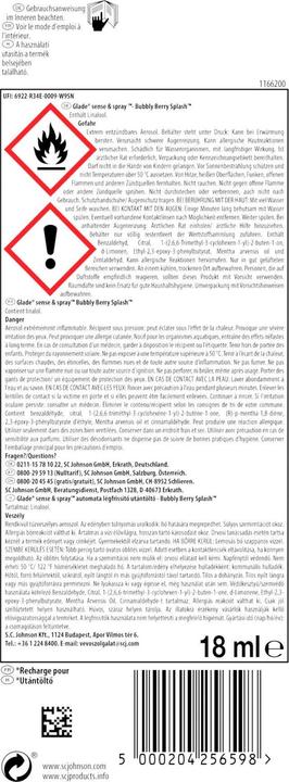 Actual product image Glade Bubbly Berry Splash