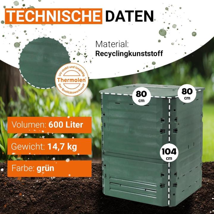 Produktbild Garantia Komposter 600 L (600 l)