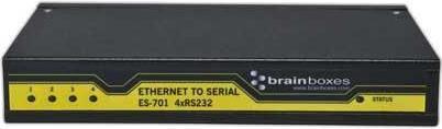 Actual product image Brainboxes Ethernet 4 port RS232 (4 ports)