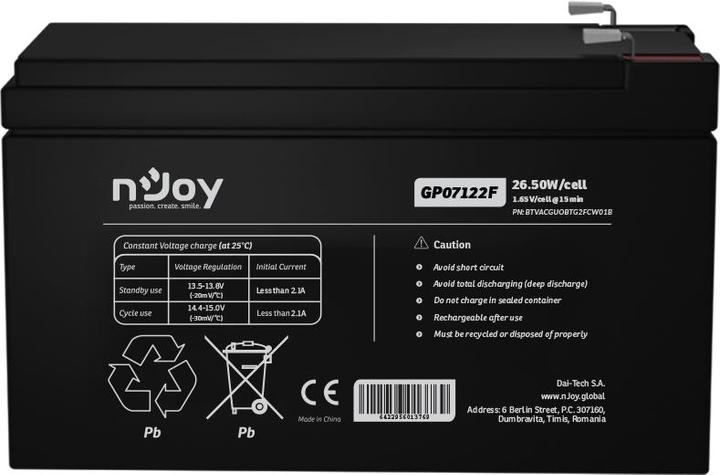 Immagine prodotto Njoy GP07122F (12 V)