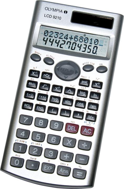 Image du produit Olympia Calculatrice LCD-9210 technique-scientifique (Piles)