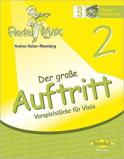 Produktbild Der grosse Auftritt 2 - Vorspielstücke (Deutsch, Andrea Holzer-Rhomberg, 2007)