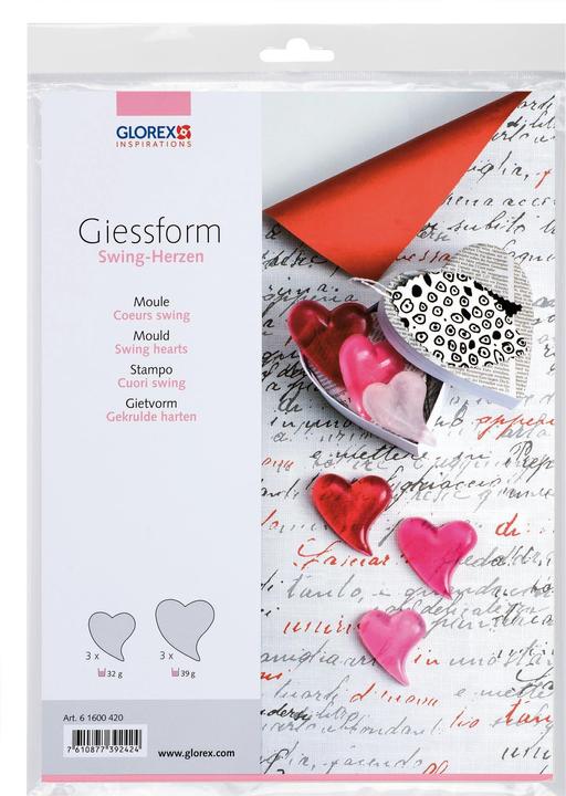 Actual product image Glorex Mould Swing Heart