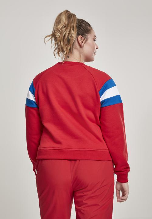 Produktbild Urban Classics Ladies Sleeve Stripe Crew (XL)