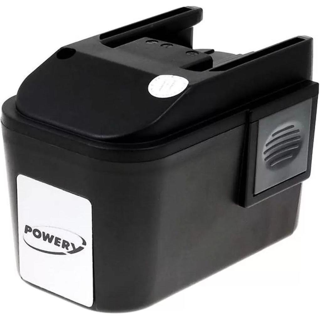 AccuCell, Werkzeugakku + Ladegerät, Akku für Werkzeug AEG B9.6 3000-Serie (9,6V 2500mAh) (9.6 V)